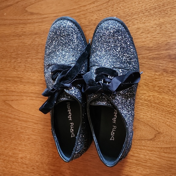 Womens Sparkly Oxfords - Picture 4 of 4